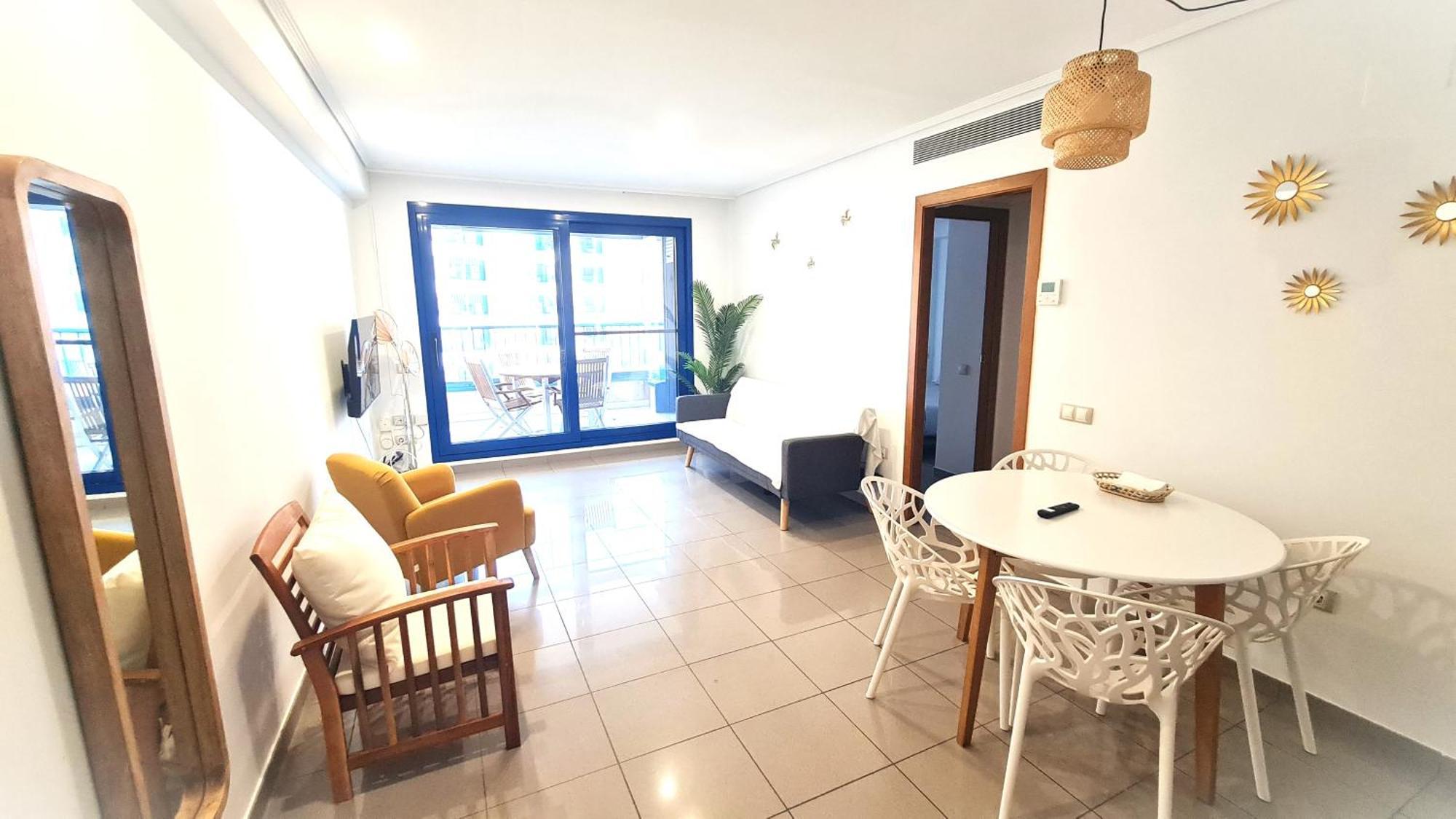 Beach Valencia Luxury D15-9 Apartment With Terrace And Sea Views With Two Rooms מראה חיצוני תמונה